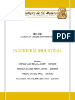 Ingeniería Industrial: Materia