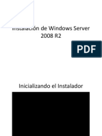 Instalación de Windows Server 2008 R2