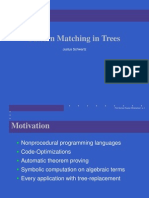 Pattern Matching in Trees: Justus Schwartz