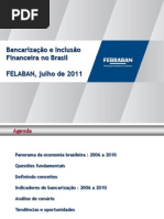 BANCARIZAÇÃO - III Congresso Latino Americano de bancarização e Microfinanças - FELABAN - JUNHO 2011 - FINAL