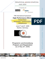 Programm 2009