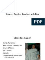 Ruptur Tendon Achilles-Kartika