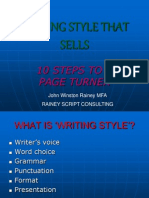 Writing Style That Sells