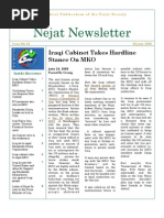 Nejat Newsletter - ISSUE 23