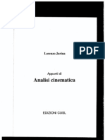 Appunti Di Analisi Cinematica