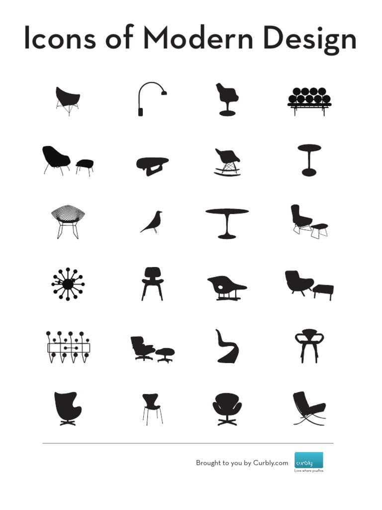 Mid-Century Modern Design Icons | PDF | Home & Garden