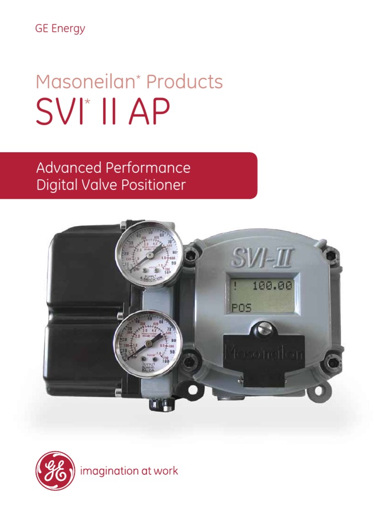 Masoneilan SVI II AP Digital Valve Positioner - Brochure - English PDF ...