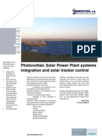 R Ibersystem - Photovoltaic Solar Power Plant Systems Integration and Solar Tracker Control