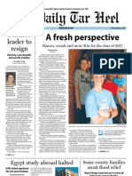 The Daily Tar Heel For August 23, 2013