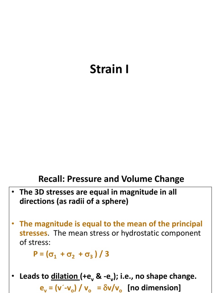 Isotropic Stress and Strain Analysis | PDF | Deformation (Mechanics ...