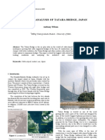A Criticial Analysis of Tatara Bridge, Japan