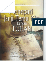 Menepati Janji Temu Kita Dengan Tuhan