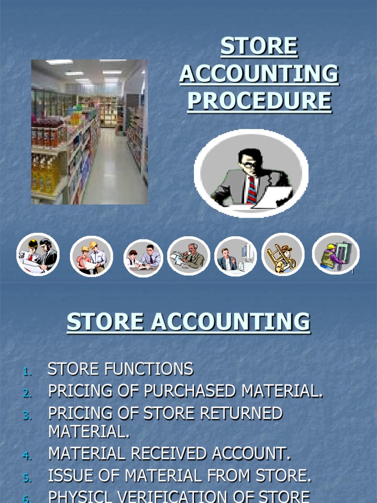 A Comprehensive Guide to Store Accounting Procedures PDF Invoice