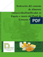 Consumo de alimentos fortificados en España