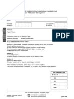 Paper 2 Nov 2007 Physics
