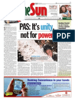 Thesun 2009-06-08 Page01 Pas Its Unity Not For Powe