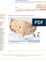 Répartition Et Densité de Population Aux États Unis