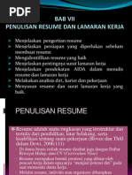 Download Minggu 11 BAB IX Penulisan Resume Dan Lamaran Kerja by Ners Syaifuddin SN162482086 doc pdf