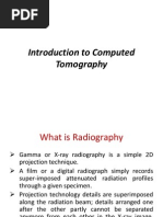 Introduction To Computed Tomography