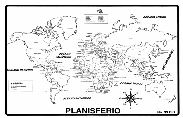 Featured image of post Planisferio Para Imprimir Conocido adem s como planisferio terrestre es una variedad mapa topogr fico para imprimir