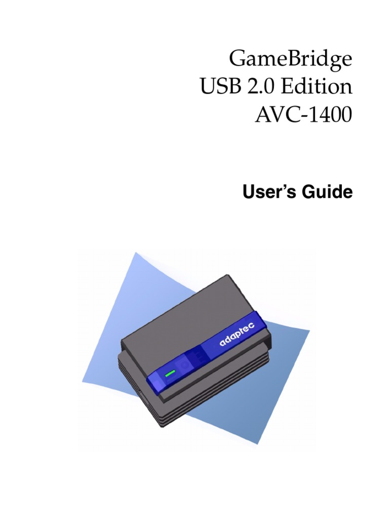 Adaptec gamebridge avc-1400/1500 loader driver download windows 10