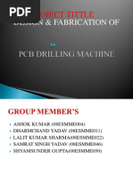 Pcb Drilling Machine