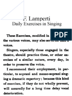 Lamperti F.daily Exercises in Singing