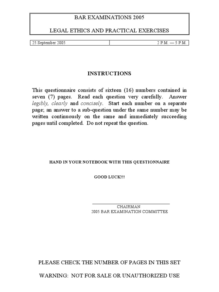 Legal Ethics and Practical Exercises PDF Lawyer Lawsuit