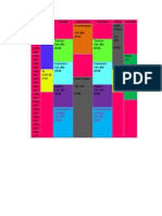 2nd Year Sched