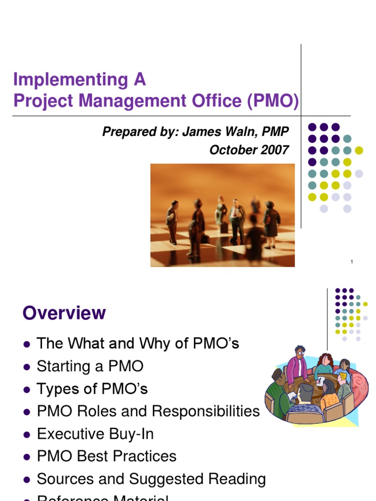 Implementing Pmo 1234362256068593 3 | PDF | Project Management | Risk ...