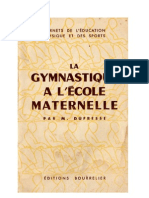Jeux 12 La Gymnastique à l'Ecole Maternelle Marie Dufresse