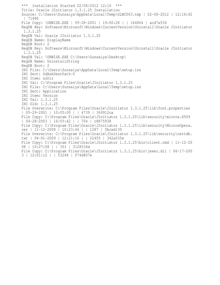 Install | PDF