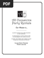 Download All Occasions Party Rentals Planning Guide for Parties by AOPR SN16255118 doc pdf