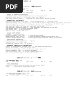 Initial Address (Iam) : + Nature of Connection Indicators +