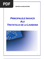 Principalele Inovatii Ale Tratatului de La Lisabona