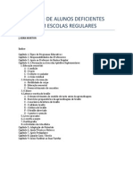 Educação de Alunos Deficientes Visuais em Escolas Regulares