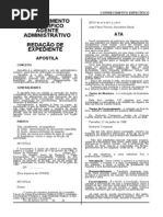 CONHECIMENTO ESPECÍFICO - AGENTE ADMINISTRATIVO