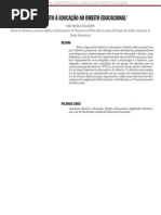 Texto Complementar_ Direito Educacao Ao Direito Educacional_ufscar_virgilio