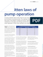 BACHUS Larry - Unwritten Laws of Pump Operation
