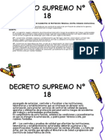 Decreto Supremo No 18 Certif de Epp