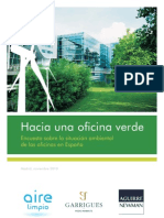 Encuesta Sobre La Situación Ambiental de Las Oficinas en España