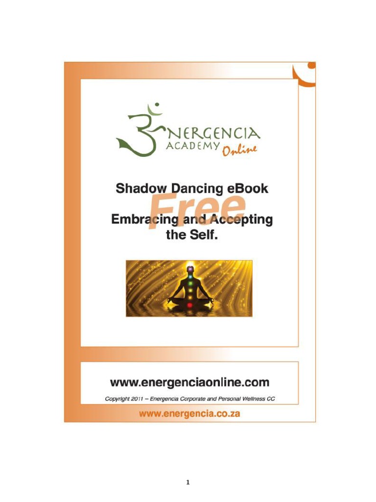 Shadow Dancing Book - Embracing and Accepting The Self | PDF | Shadow ...
