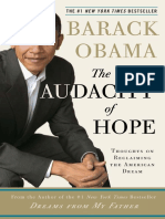 The Audacity of Hope, by Barack Obama - Excerpt