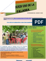 EL BUEN USO DE LA PALABRA - 3ra Edición