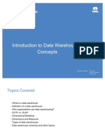 Introduction to Data Warehousing Concepts