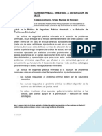 H Goldstein, La Política de Seg Pub Orientada A La Solución de Probl