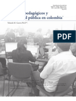 Enfoques pedagógicos y universidad pública en Colombia