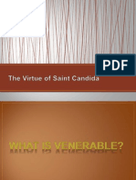 The Virtue of Saint Candida (Chastity)