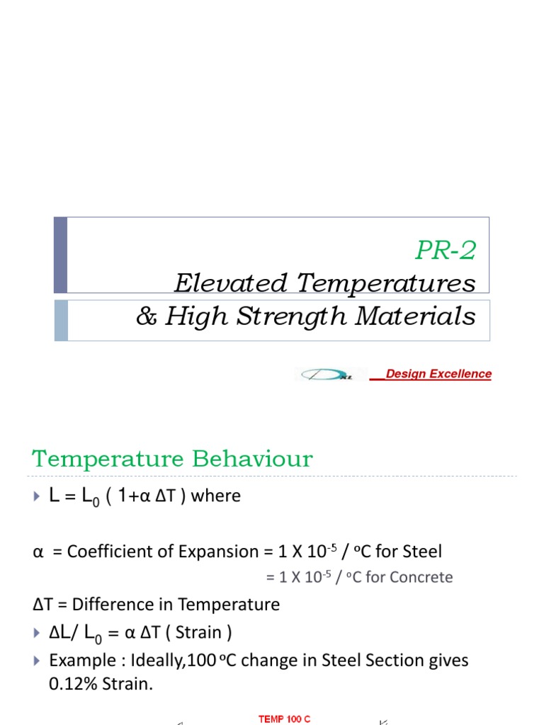Elevated Temperature Effects on Steel Design | PDF | Heat Treating ...