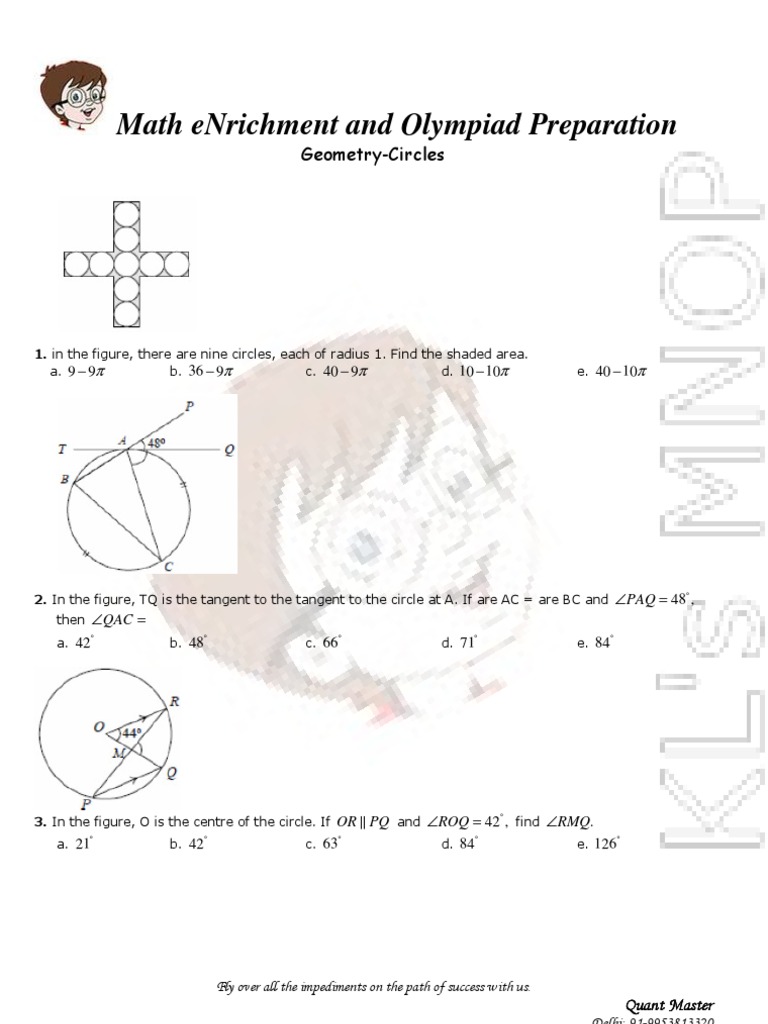 CIRCLE GEOMETRY PROBLEMS PDF intelligence overview